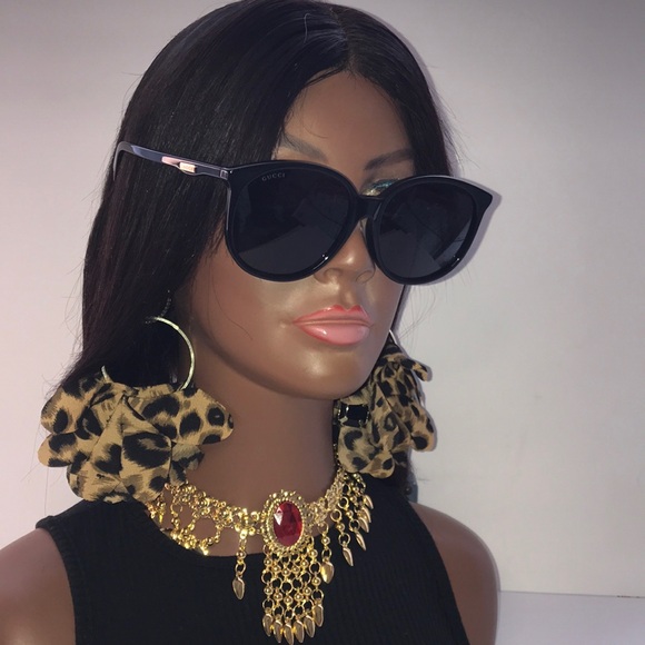 Gucci Accessories - New Authentic  Gucci GUCCI-LOGO GG0261SA 001 Sunglass